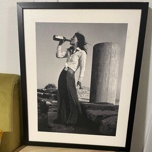 1968 Original - Girl With Wine - Richard Stewart